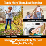 Wellness Tracker for Women and Men 50-80+. Includes Activity Tracker, Food Tracker, and Goal Planner