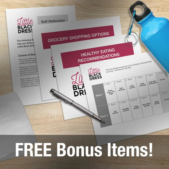 Little Black Dress for Women At-Home Fitness DVD