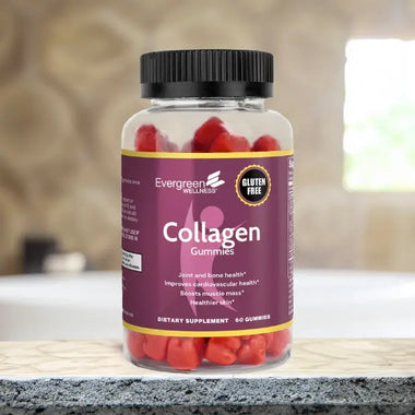 Collagen Gummies (Adult) - For Healthy Joints, Bones, and Skin Evergreen Wellness