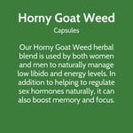 Horny Goat Weed Blend – Manage Low Libido and Energy Levels Evergreen Wellness