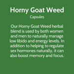 Horny Goat Weed Blend – Manage Low Libido and Energy Levels