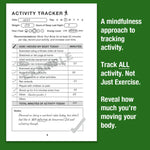 Wellness Tracker for Women and Men 50-80+. Includes Activity Tracker, Food Tracker, and Goal Planner Evergreen Wellness