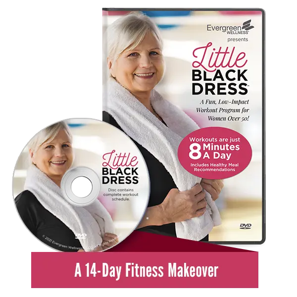 Little Black Dress for Women At-Home Fitness DVD - Evergreen Wellness