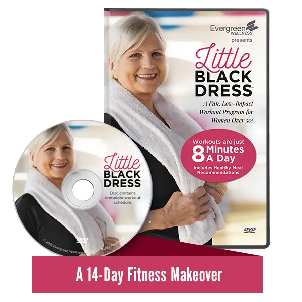 Little Black Dress for Women At-Home Fitness DVD - Evergreen Wellness Little Black Dress for Women At-Home Fitness DVD - Evergreen Wellness